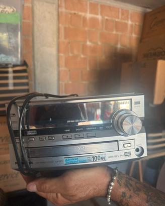 stereo Panasonic con casse