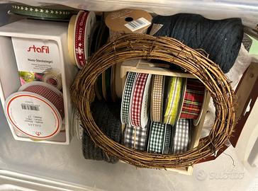 🎀 Lotto DIY - 5 scatole di materiali vari