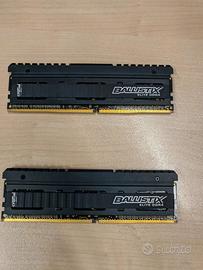RAM DDR4 Crucial Ballistix Elite(8GBX2) 4000 mhz
