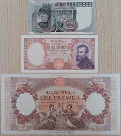 banconote lira italiana lire 