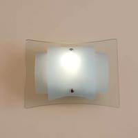 Lampada da parete Ideal Lux AP2 in vetro e metallo