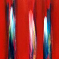 Ennio Finzi olio su tela 40x40