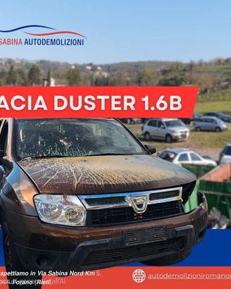 Dacia duster 1.6 benzina ricambi usati vettura rot