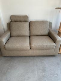 Divano in tessuto 2 posti