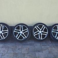 4 cerchi in lega originali Peugeot Saphir nero 18"