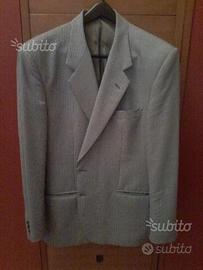 Giacca tg 50-52 quadrettini pura lana vergine in o