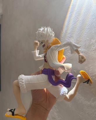 One Piece Luffy Gear 5 Figure Statua Collezione