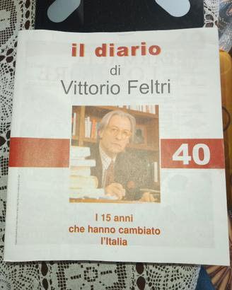 Il diario di Vittorio Feltri 40 fascicoli