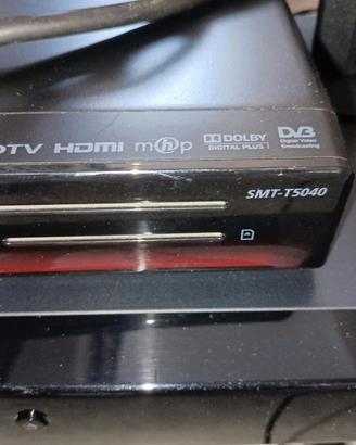 Decoder digitale TV  satellitare e lettore dvd