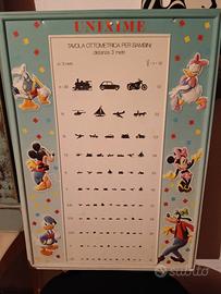 tavola ottometrica per bambini