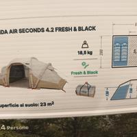 tenda da campeggio gonfiabile 
