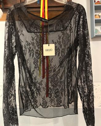 Maglia in pizzo con canottiera Liu Jo