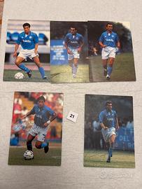 Cartoline calciatori Napoli