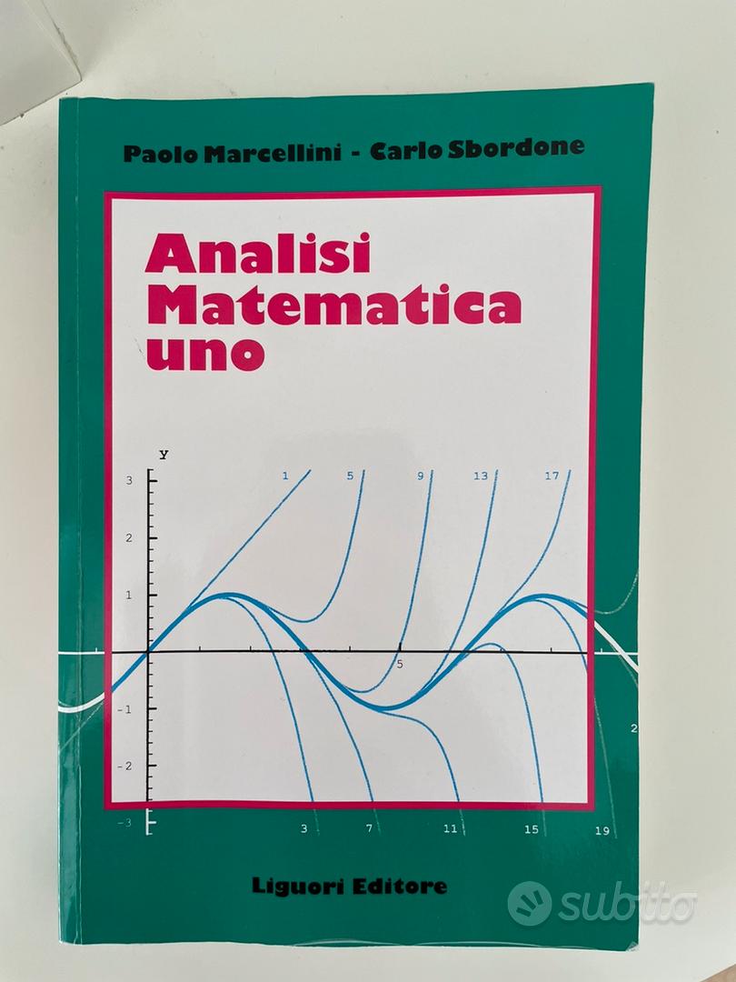 Analisi matematica uno Marcellini Sbordone Liguori - Libri e Riviste In  vendita a Pordenone