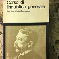 CORSO DI LINGUISTICA GENERALE***(vedi descrizione)