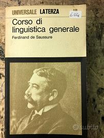 CORSO DI LINGUISTICA GENERALE***(vedi descrizione)