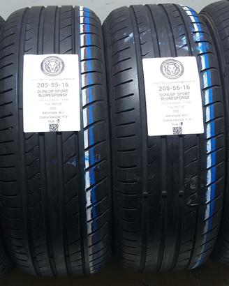 4 GOMME 205 55 16 DUNLOP A77046