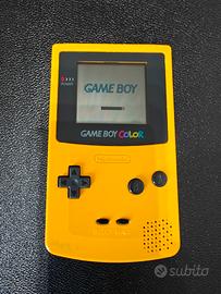 Game Boy Color Nintendo giallo CGB-001