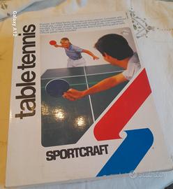 Set ping pong vintage sportcraft anni 80
