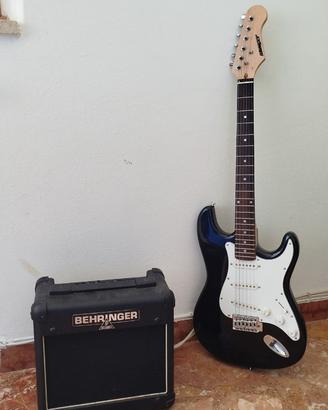 Chitarra Stinger Stratocaster + Amplificatore