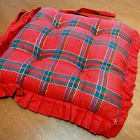 6 cuscini per sedie in stile natalizio