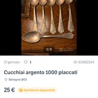 2 lotti di cucchiai insieme