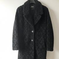 Cappotto Teddy Zara - Nero - Taglia S