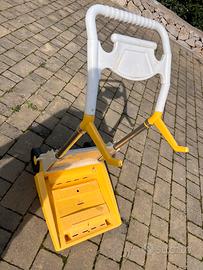 Carrello robot piscina