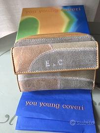 Portafoglio per donna " Enrico Coveri"in tessuto