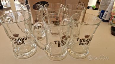bicchieri birra tuborg  0.20