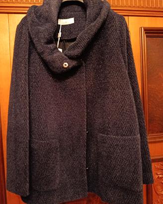 Cappotto Luisa viola nuovo