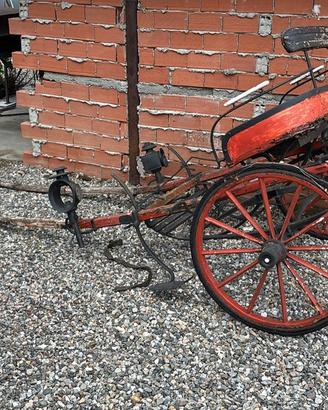 Carroza cavallo da restaurare