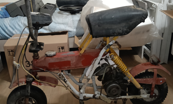 Motorino minimoto di Blasi Benelli garelli