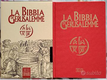 Bibbia Gerusalemme tela rossa Nuova Traduzione