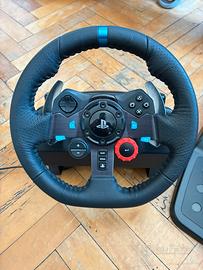Volante con pedali Logitech g29 come nuovo