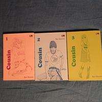 Cousin primi 3 numeri manga