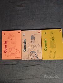 Cousin primi 3 numeri manga