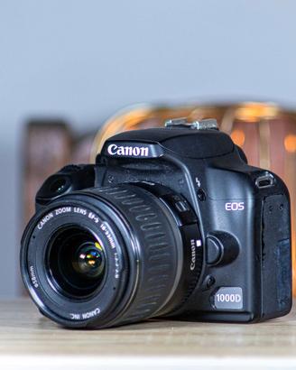 Canon EOS 1000D + Obiettivo 18-55mm