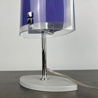 LAMPADA DA TAVOLO DI MURANO COLORE VIOLA 