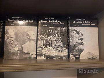 Opera completa / Volumi biografia "Mussolini" di R