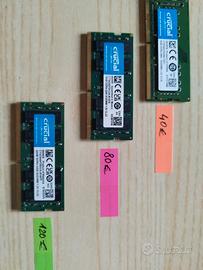 Crucial DDR4 8/16/32 GB