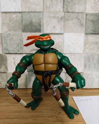 action figure ninja turtles Michelangelo 2002