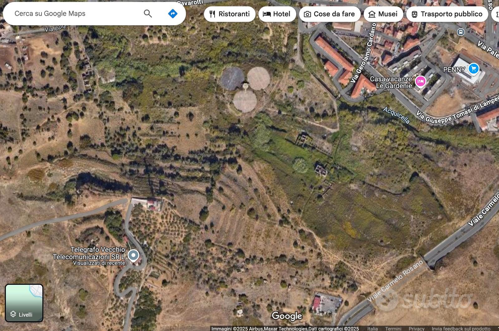 Terreno Via Palermo mq 93000 con Casale Antico - Vista 2