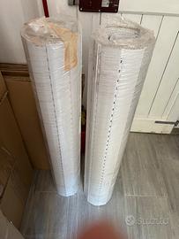 2 Tapparelle bianche PVC 103x170 cm – NUOVE