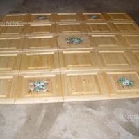 Controssoffitto abete per camera bagno soggiorno