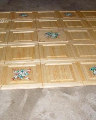 Controssoffitto abete per camera bagno soggiorno