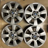 4 Cerchi in Lega BMW Originali 5 Fori 16 pollici