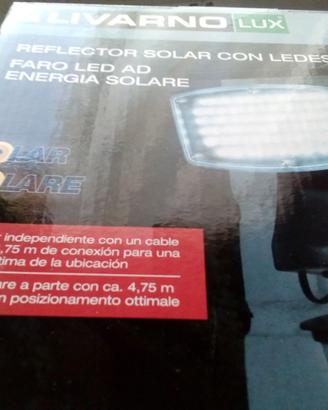 lampada solare da esterno 80 led