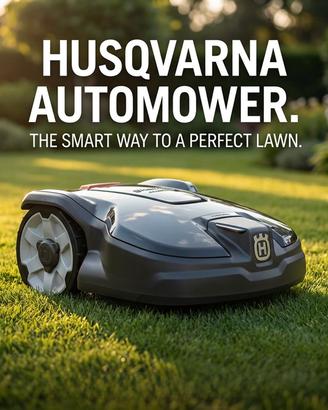 Husqvarna Automower 305 –Pari al Nuovo-tagliandato