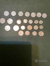 Svariate monete italiane valuto proposte